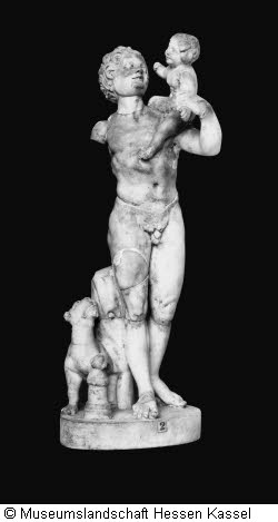 Satyr mit Dionysoskind Bild1